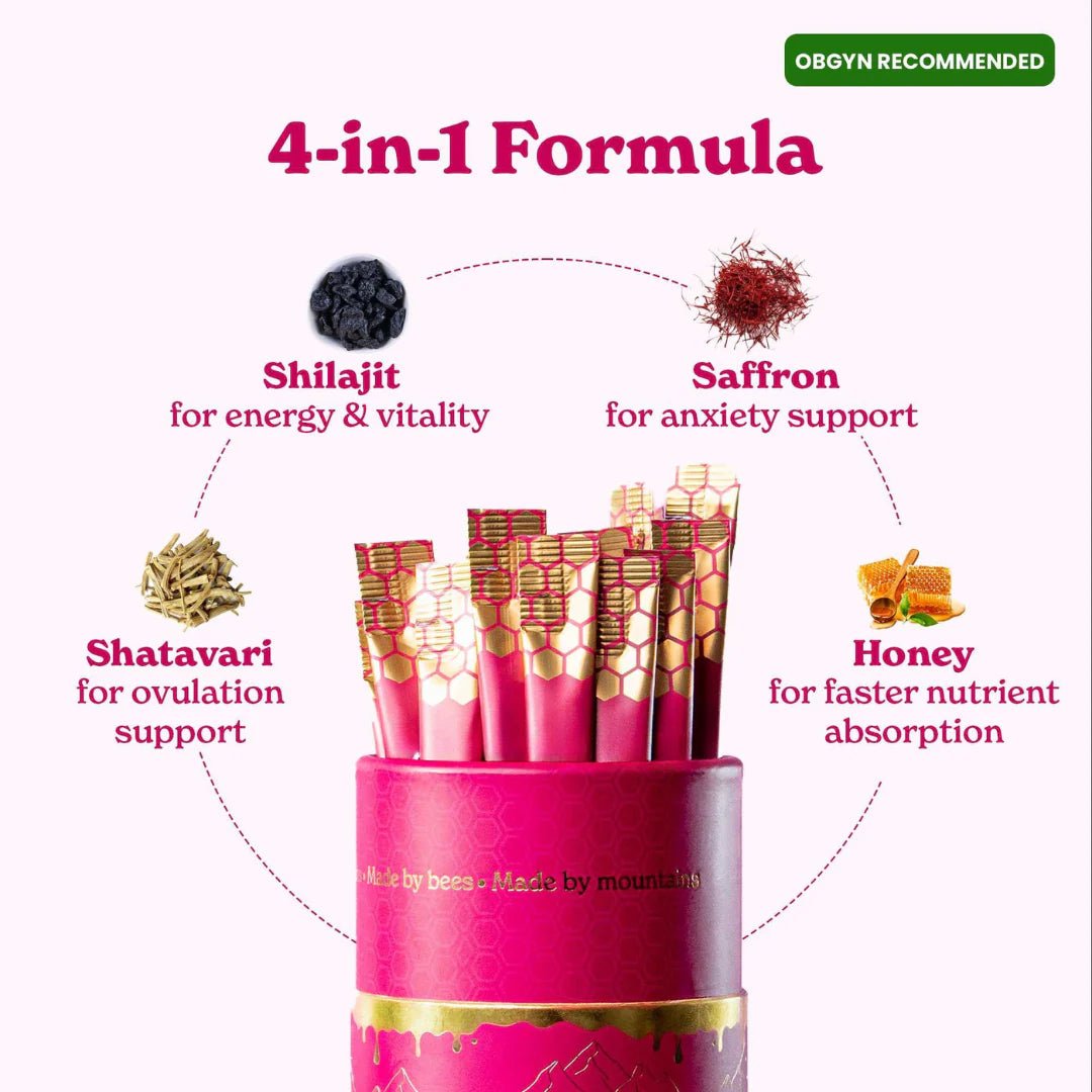 BioCareEssential Award winning SHE-lajit Honey Sticks